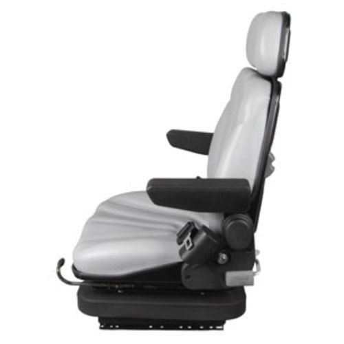  Seat Assembly Low Pro Air Suspension Gray Vinyl - image 3