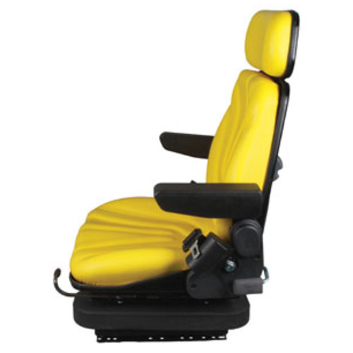  Seat Assembly Low Pro Air Suspension Yellow Vinyl - image 3