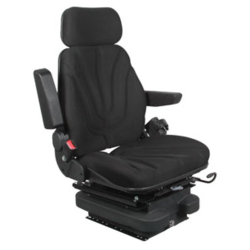  Seat Assembly with Isolator Low Pro Air Suspension Black Cloth - image 6