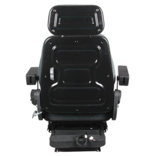  Seat Assembly with Isolator Low Pro Air Suspension Gray Cloth - image 4