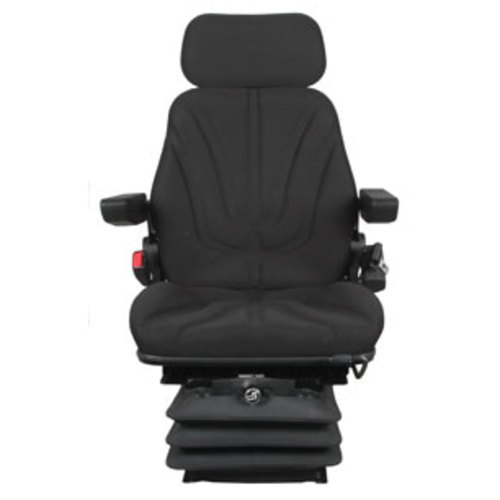  Seat Assembly Air Suspension Black Cloth - image 2