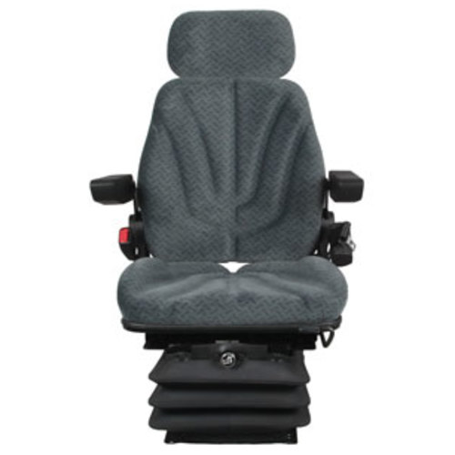  Seat Assembly Air Suspension Gray Cloth - image 2