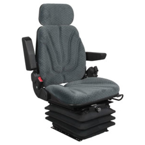  Seat Assembly Air Suspension Gray Cloth - image 6