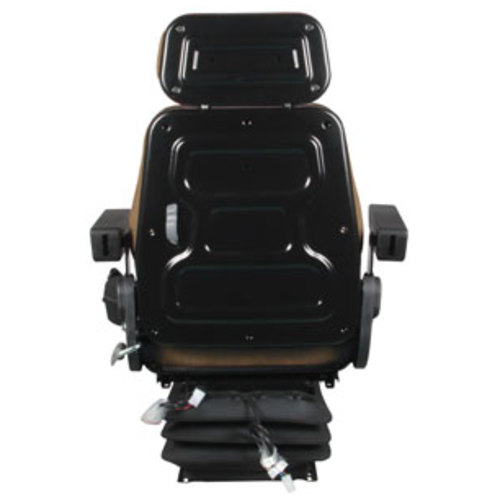  Seat Assembly Air Suspension Brown Cloth - image 4