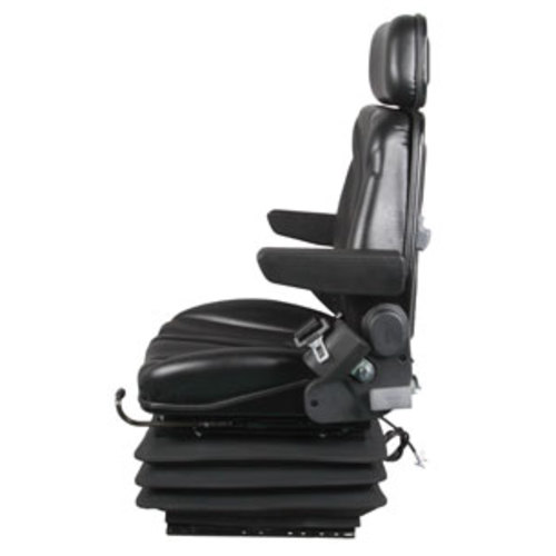  Seat Assembly Air Suspension Black Vinyl - image 3