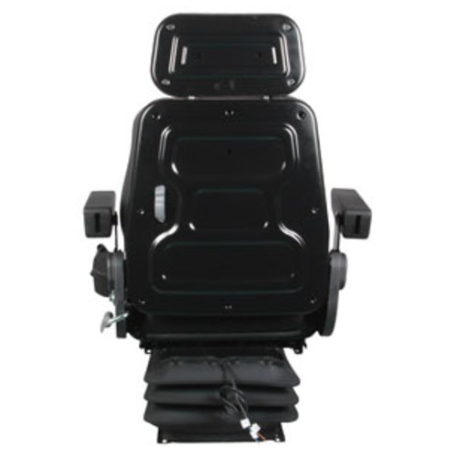  Seat Assembly Air Suspension Black Vinyl - image 4