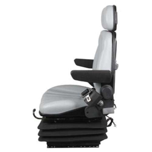  Seat Assembly Air Suspension Gray Vinyl - image 3