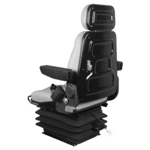  Seat Assembly Air Suspension Gray Vinyl - image 5