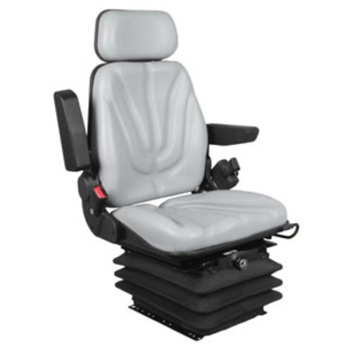  Seat Assembly Air Suspension Gray Vinyl - image 6