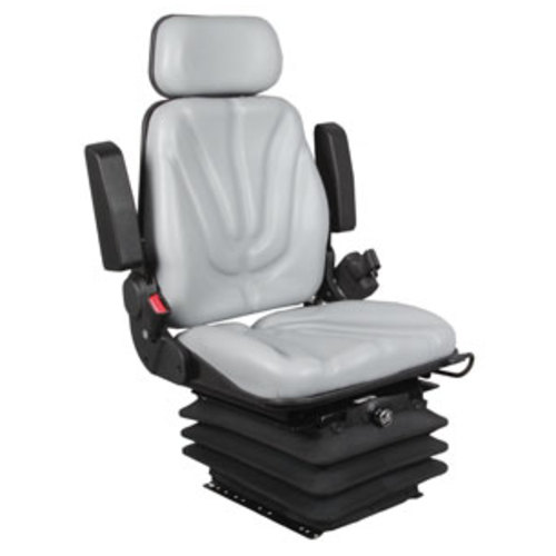  Seat Assembly Air Suspension Gray Vinyl - image 7