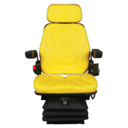  Seat Assembly Air Suspension Yellow Vinyl - image 2
