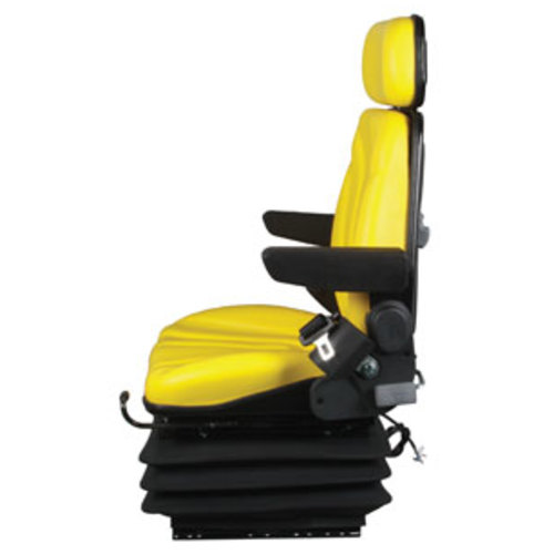  Seat Assembly Air Suspension Yellow Vinyl - image 3