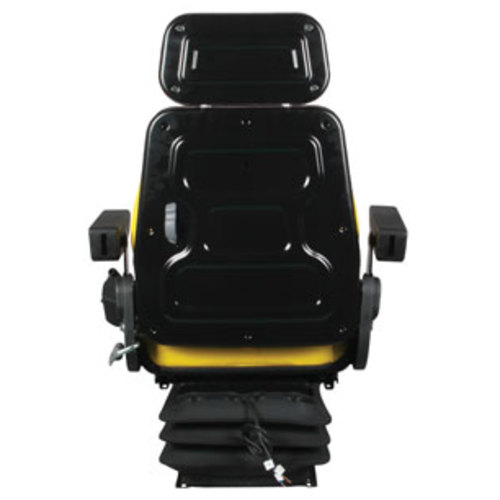  Seat Assembly Air Suspension Yellow Vinyl - image 4