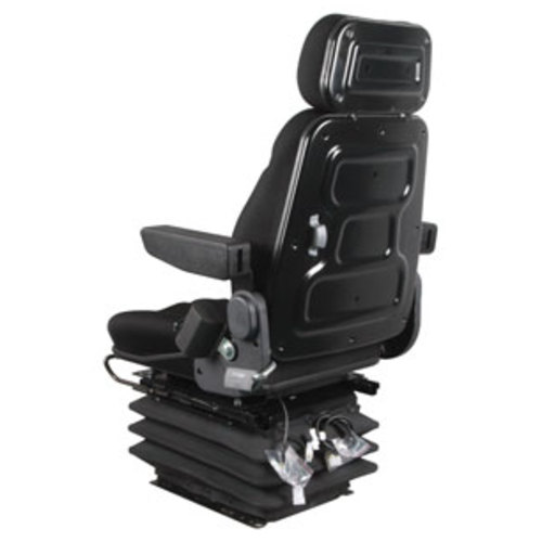  Seat Assembly with Isolator Air Suspension Black Cloth - image 5