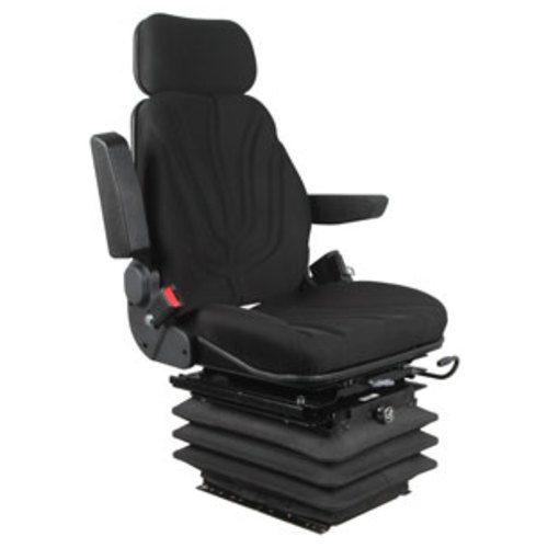  Seat Assembly with Isolator Air Suspension Black Cloth - image 6