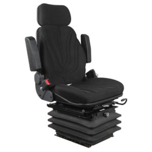  Seat Assembly with Isolator Air Suspension Black Cloth - image 7