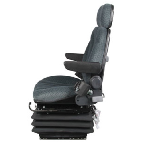  Seat Assembly with Isolator Air Suspension Gray Cloth - image 3