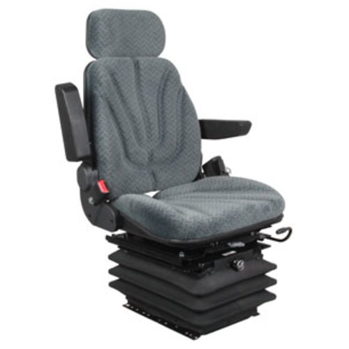  Seat Assembly with Isolator Air Suspension Gray Cloth - image 6