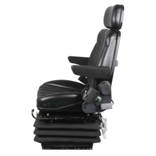  Seat Assembly with Isolator Air Suspension Black Vinyl - image 3