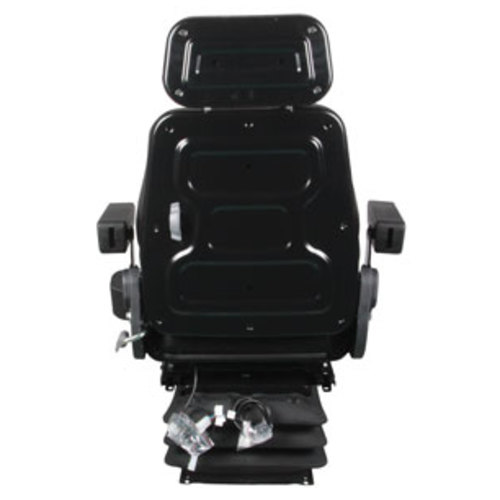  Seat Assembly with Isolator Air Suspension Black Vinyl - image 4
