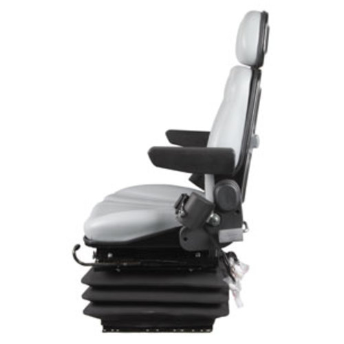  Seat Assembly with Isolator Air Suspension Gray Vinyl - image 3