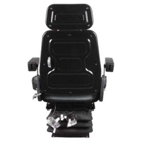  Seat Assembly with Isolator Air Suspension Gray Vinyl - image 4