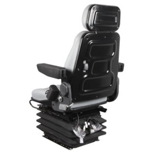  Seat Assembly with Isolator Air Suspension Gray Vinyl - image 5