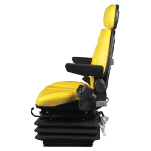  Seat Assembly with Isolator Air Suspension Yellow Vinyl - image 3