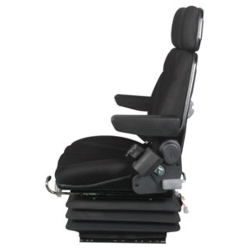  Seat Assembly Mechanical Suspension Black Cloth - image 3