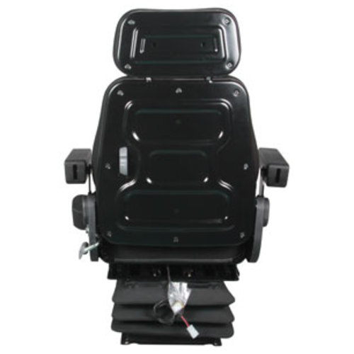  Seat Assembly Mechanical Suspension Black Cloth - image 4