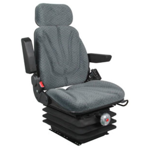  Seat Assembly Mechanical Suspension Gray Cloth - image 6