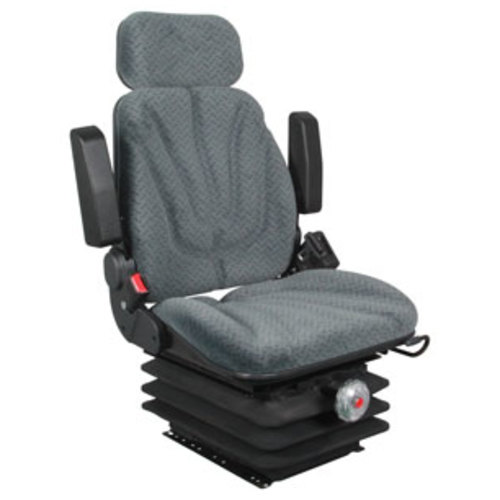  Seat Assembly Mechanical Suspension Gray Cloth - image 5