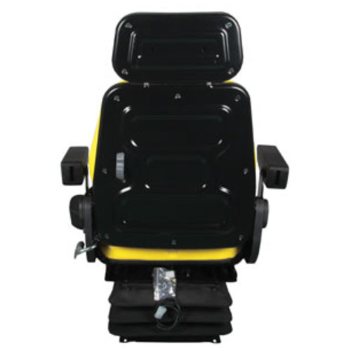  Seat Assembly Mechanical Suspension Yellow Vinyl - image 4