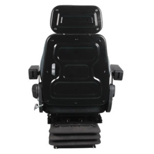  Seat Assembly with Isolator Mechanical Suspension Gray Cloth - image 4