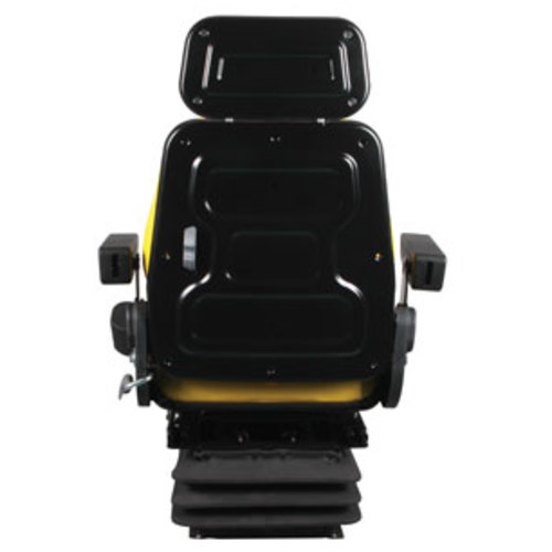 Seat Assembly with Isolator Mechanical Suspension Yellow Vinyl - image 4