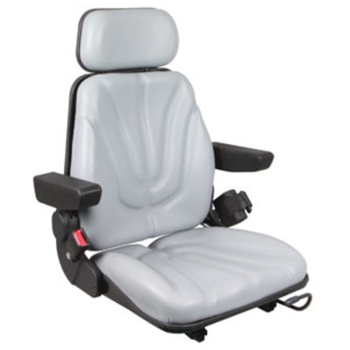  Seat Assembly Slide Track Gray Vinyl - image 6