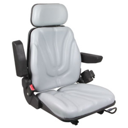  Seat Assembly Slide Track Gray Vinyl - image 7