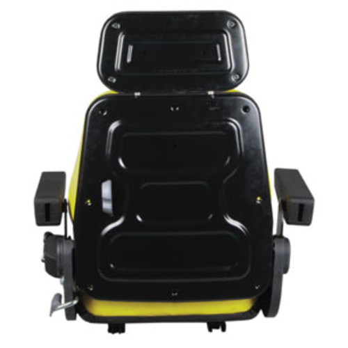  Seat Assembly Slide Track Yellow Vinyl - image 4