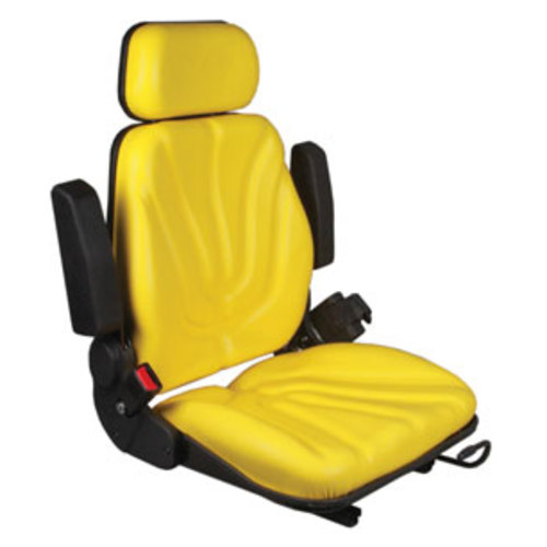  Seat Assembly Slide Track Yellow Vinyl - image 6