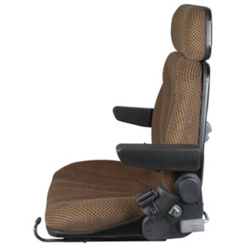  Seat Assembly Slide Track Brown Checkered Cloth - image 3