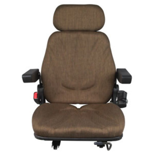  Seat Assembly Slide Track Brown Cloth - image 2
