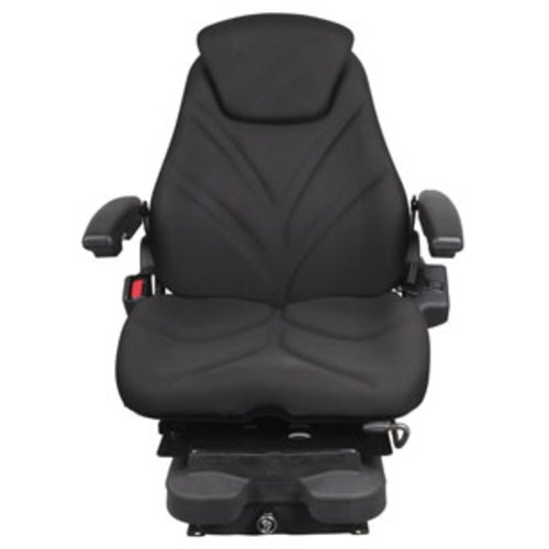  Seat Assembly Low Pro Air Suspension Black Cloth - image 2
