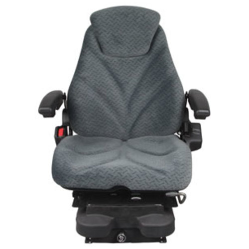  Seat Assembly Low Pro Air Suspension. Gray Cloth - image 2