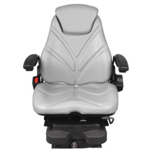  Seat Assembly Low Pro Air Suspension Gray Vinyl - image 2