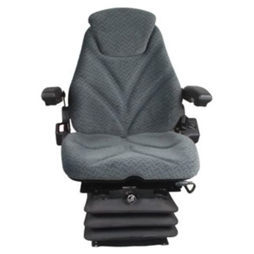  Seat Assembly Air Suspension Gray Cloth - image 2