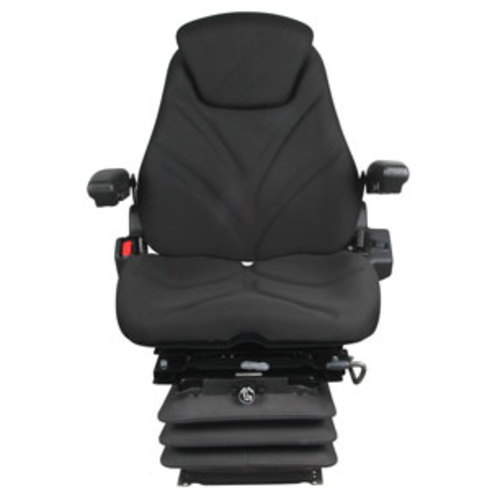  Seat Assembly with Isolator Air Suspension Black Cloth - image 2