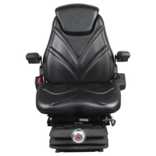  Seat Assembly with Isolator Mechanical Suspension Black Vinyl - image 2