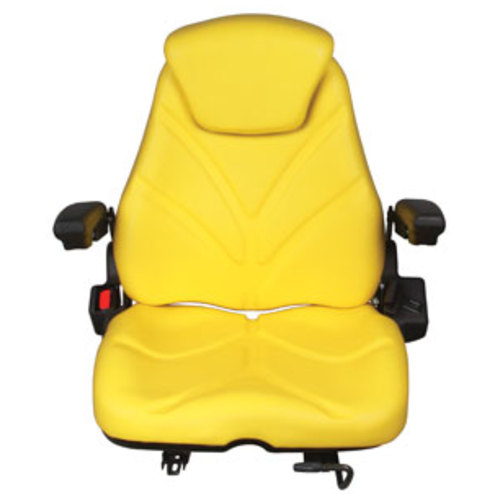  Seat Assembly Slide Track Yellow Vinyl - image 2