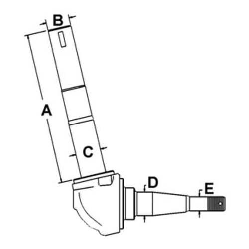 Ford New Holland Spindle LH - image 2