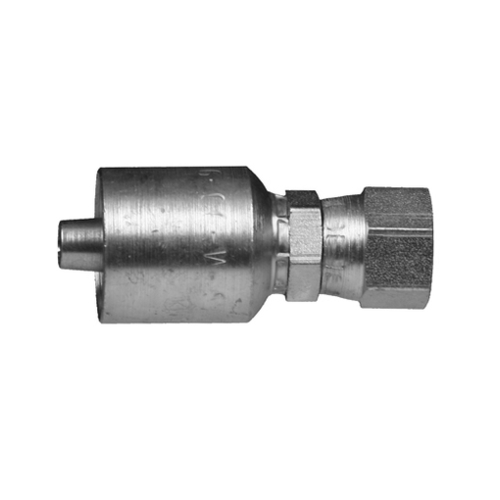 Grip Style Crimp-On Fitting FSX-06-06-W HW FSX Sae 45° Swivel Pipe Connector Pack of 10 - image 1